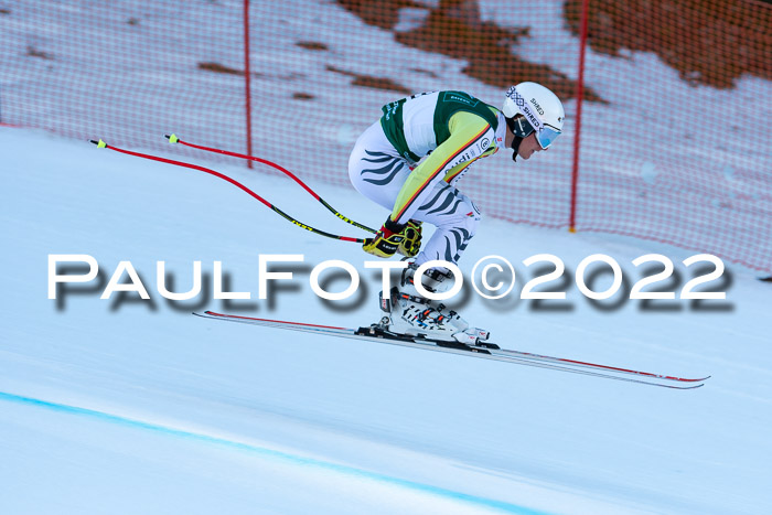 FIS, Int. Dt. Meisterschaft Training 1 +2 Abfahrt, Damen + Herren 20.03.2022
