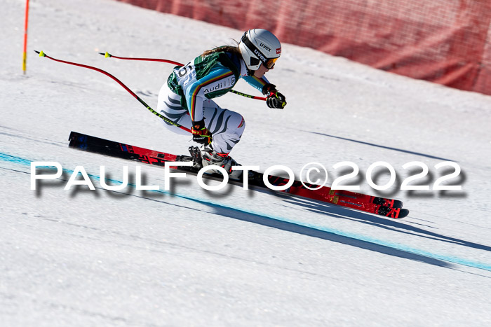 FIS, Int. Dt. Meisterschaft Training 1 +2 Abfahrt, Damen + Herren 20.03.2022