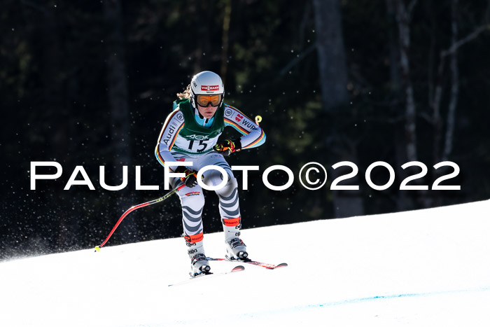 FIS, Int. Dt. Meisterschaft Training 1 +2 Abfahrt, Damen + Herren 20.03.2022