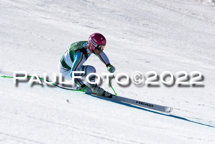FIS, Int. Dt. Meisterschaft Training 1 +2 Abfahrt, Damen + Herren 20.03.2022