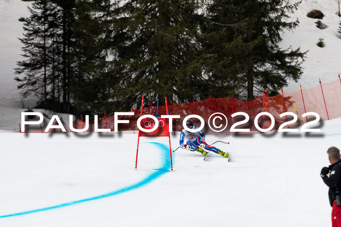 NC + FIS, Super-G, Damen + Herren, 29.03.2022