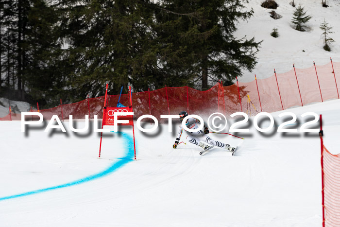 NC + FIS, Super-G, Damen + Herren, 29.03.2022