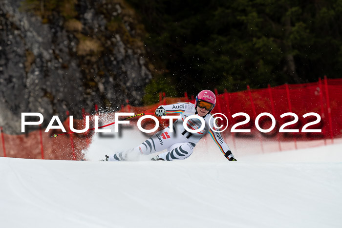 NC + FIS, Super-G, Damen + Herren, 29.03.2022
