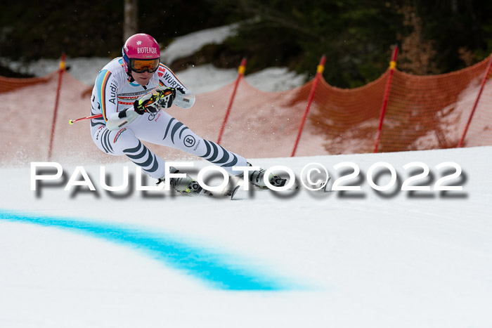NC + FIS, Super-G, Damen + Herren, 29.03.2022