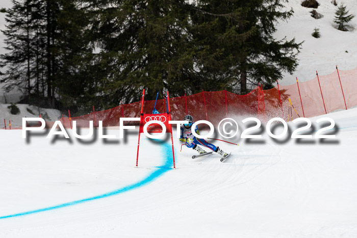 NC + FIS, Super-G, Damen + Herren, 29.03.2022