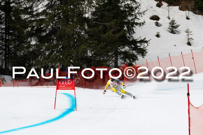 NC + FIS, Super-G, Damen + Herren, 29.03.2022