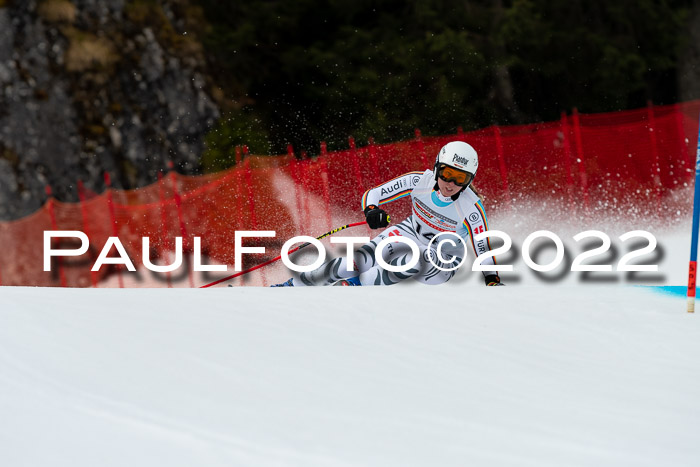 NC + FIS, Super-G, Damen + Herren, 29.03.2022