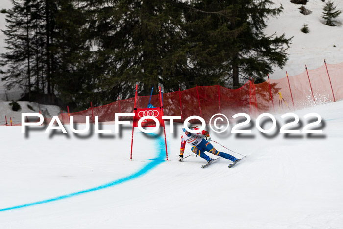 NC + FIS, Super-G, Damen + Herren, 29.03.2022