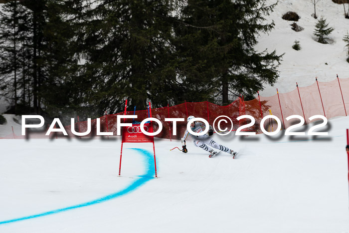 NC + FIS, Super-G, Damen + Herren, 29.03.2022