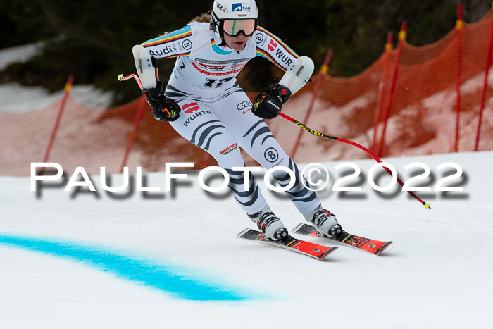 NC + FIS, Super-G, Damen + Herren, 29.03.2022
