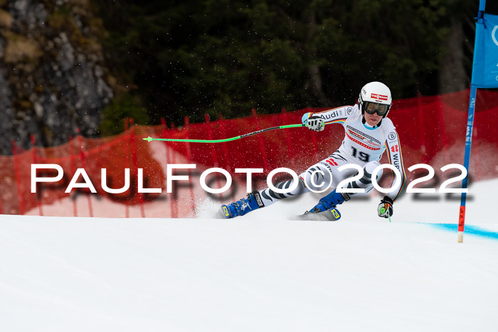 NC + FIS, Super-G, Damen + Herren, 29.03.2022