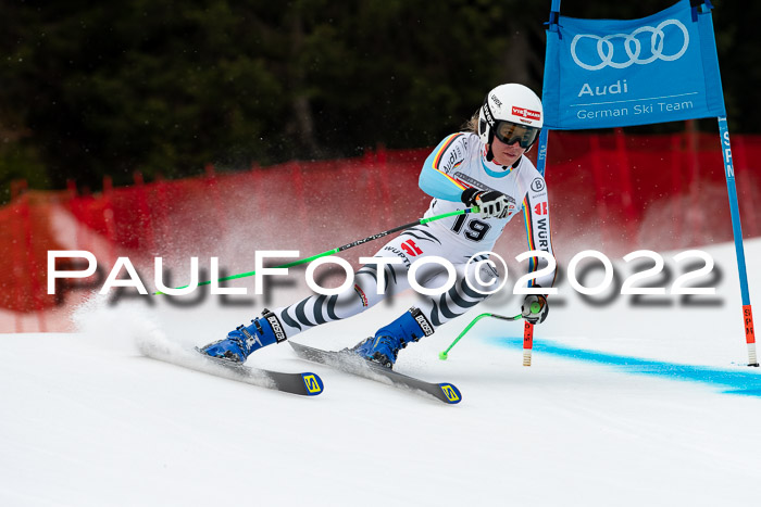 NC + FIS, Super-G, Damen + Herren, 29.03.2022