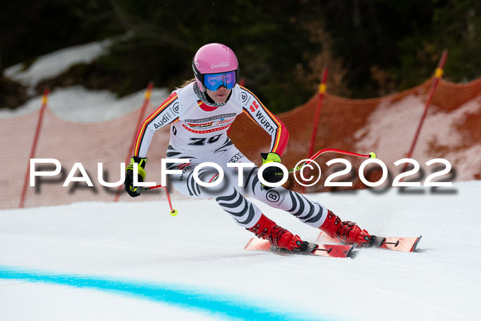 NC + FIS, Super-G, Damen + Herren, 29.03.2022