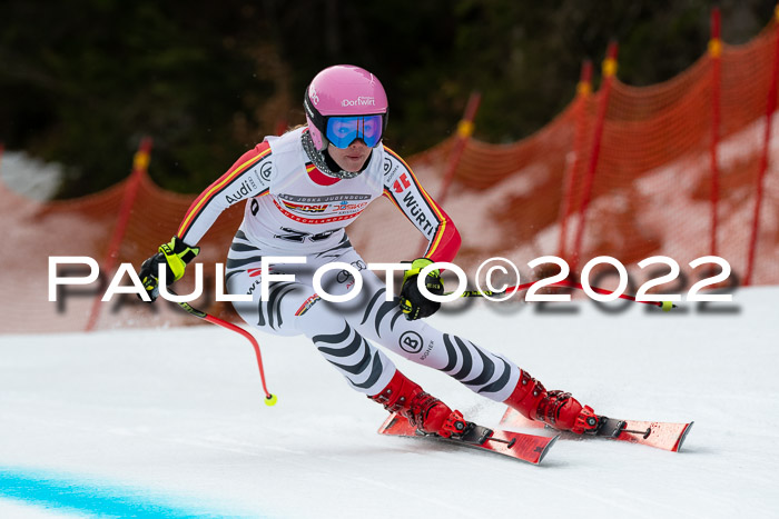 NC + FIS, Super-G, Damen + Herren, 29.03.2022