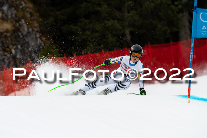 NC + FIS, Super-G, Damen + Herren, 29.03.2022
