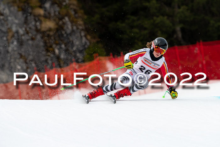 NC + FIS, Super-G, Damen + Herren, 29.03.2022