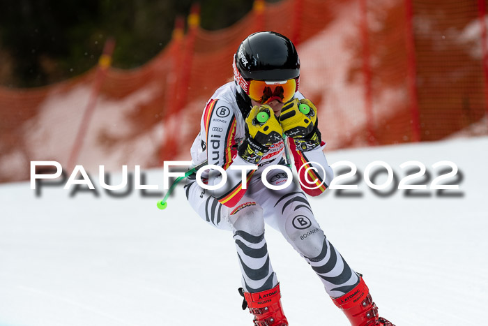 NC + FIS, Super-G, Damen + Herren, 29.03.2022