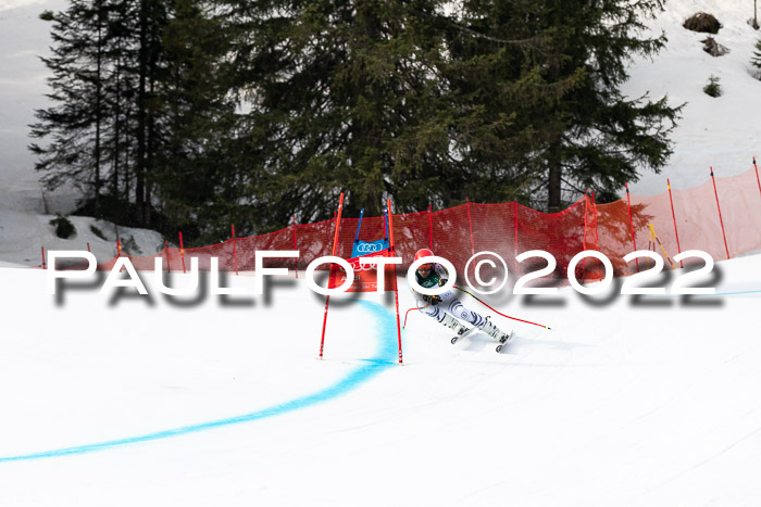 NC + FIS, Super-G, Damen + Herren, 29.03.2022