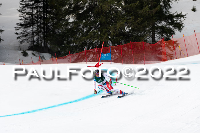 NC + FIS, Super-G, Damen + Herren, 29.03.2022