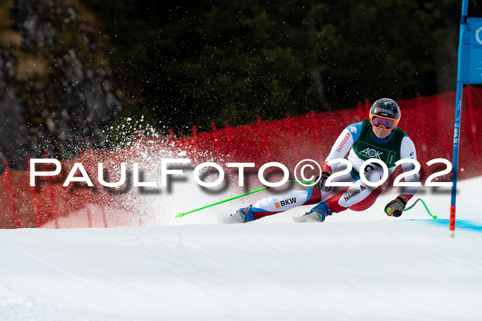 NC + FIS, Super-G, Damen + Herren, 29.03.2022