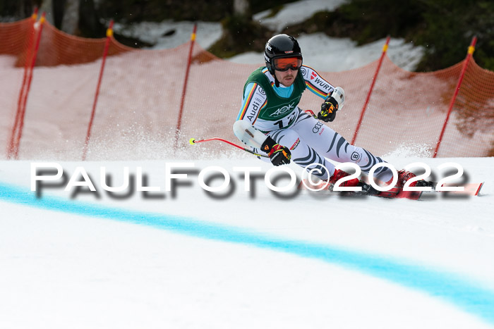 NC + FIS, Super-G, Damen + Herren, 29.03.2022
