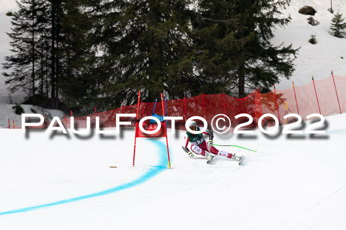 NC + FIS, Super-G, Damen + Herren, 29.03.2022