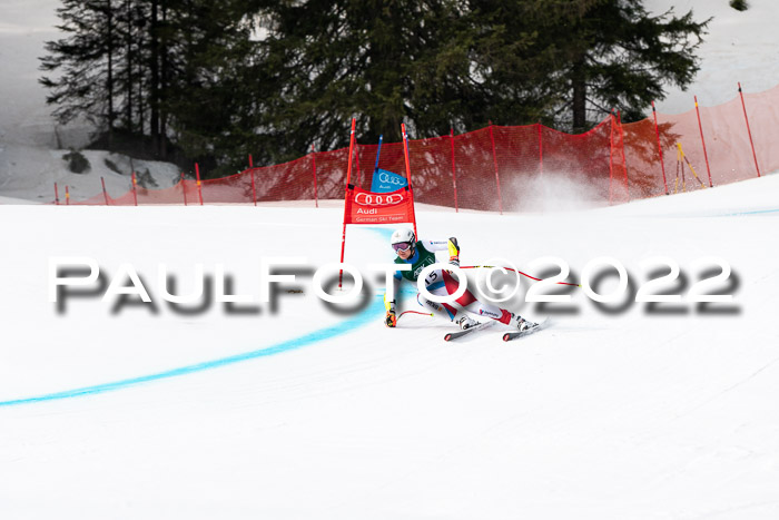 NC + FIS, Super-G, Damen + Herren, 29.03.2022