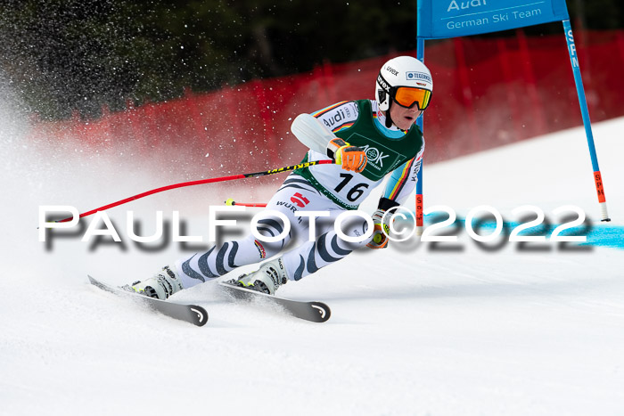 NC + FIS, Super-G, Damen + Herren, 29.03.2022