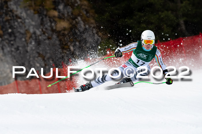 NC + FIS, Super-G, Damen + Herren, 29.03.2022