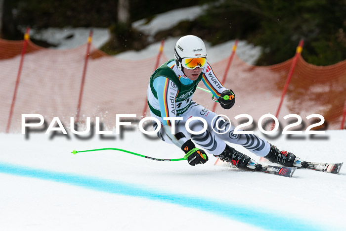NC + FIS, Super-G, Damen + Herren, 29.03.2022