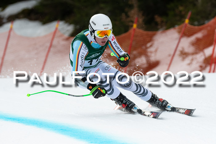 NC + FIS, Super-G, Damen + Herren, 29.03.2022