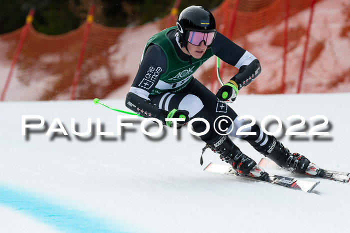 NC + FIS, Super-G, Damen + Herren, 29.03.2022