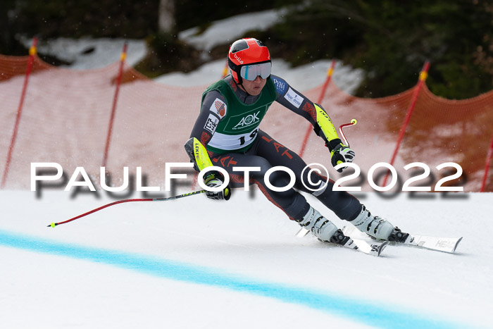 NC + FIS, Super-G, Damen + Herren, 29.03.2022