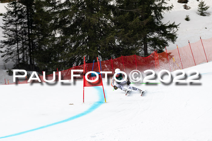 NC + FIS, Super-G, Damen + Herren, 29.03.2022