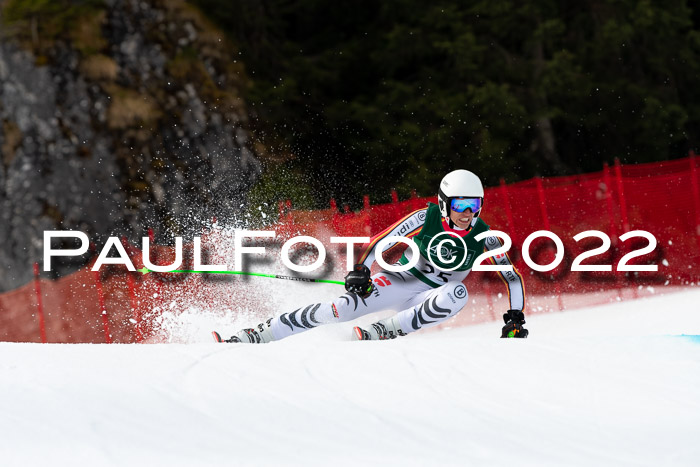 NC + FIS, Super-G, Damen + Herren, 29.03.2022