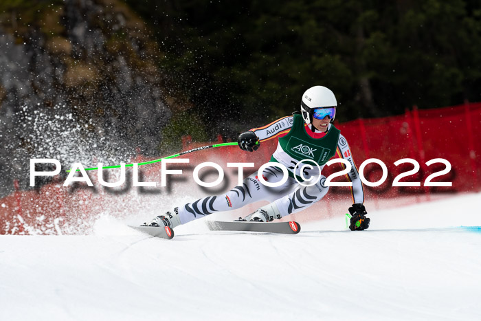 NC + FIS, Super-G, Damen + Herren, 29.03.2022