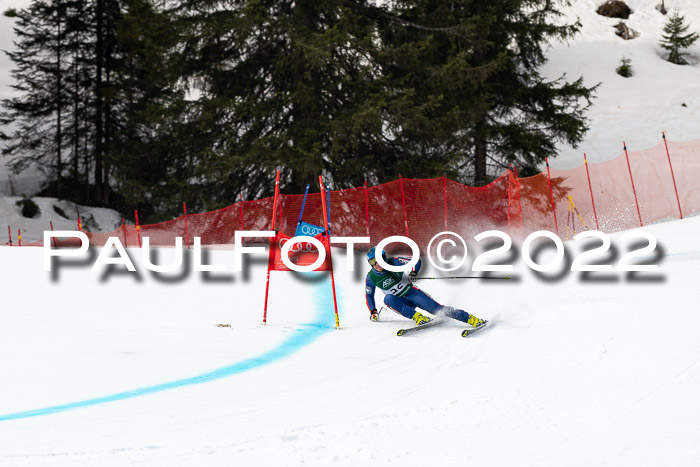 NC + FIS, Super-G, Damen + Herren, 29.03.2022