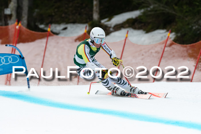 NC + FIS, Super-G, Damen + Herren, 29.03.2022