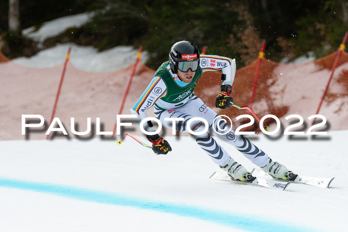 NC + FIS, Super-G, Damen + Herren, 29.03.2022