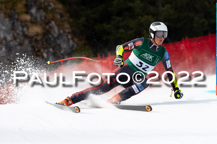 NC + FIS, Super-G, Damen + Herren, 29.03.2022