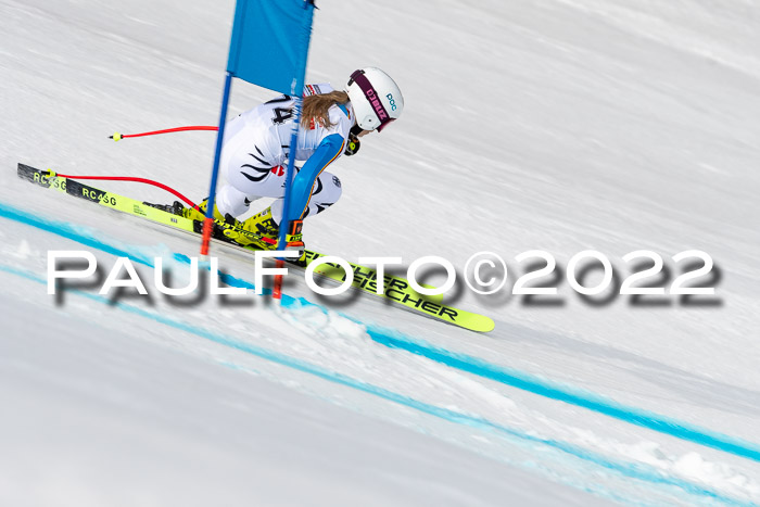 NC + FIS, Super-G, Damen + Herren, 29.03.2022