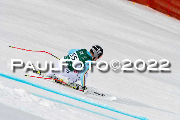 NC + FIS, Super-G, Damen + Herren, 29.03.2022
