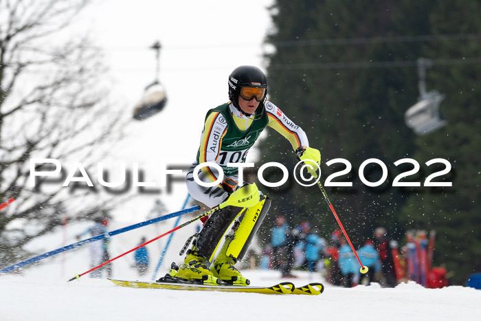 FIS AC + NC AC Slalom Damen + Herren 30.03.2022