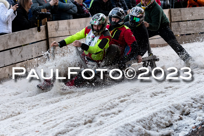 53. Hornschlittenrennen, 06.01.2023