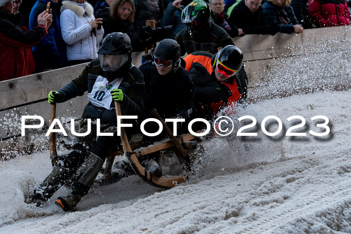 53. Hornschlittenrennen, 06.01.2023