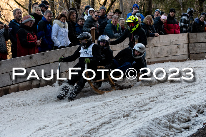 53. Hornschlittenrennen, 06.01.2023