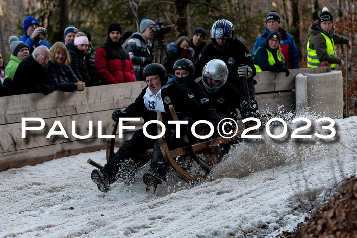 53. Hornschlittenrennen, 06.01.2023