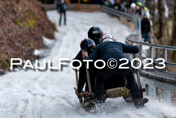 53. Hornschlittenrennen, 06.01.2023