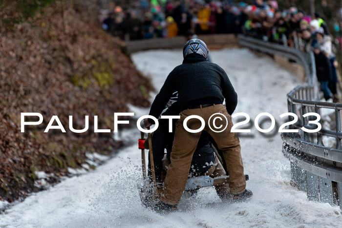 53. Hornschlittenrennen, 06.01.2023