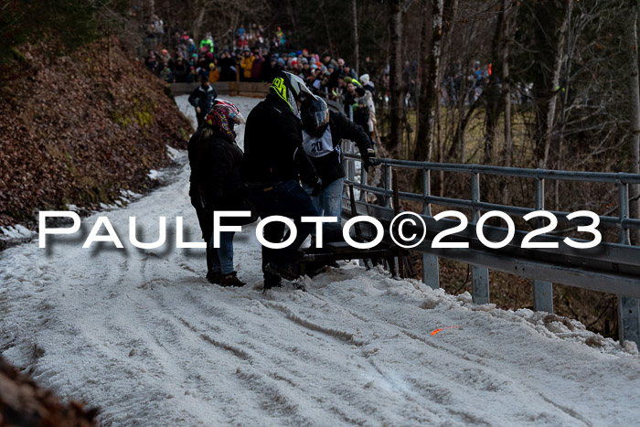 53. Hornschlittenrennen, 06.01.2023